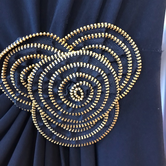 Black Knee Length Dress - Picture 2 of 4